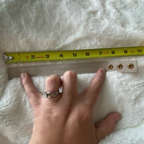 Louis Vuitton Luxury Light Green Monogram Gold Snap Bracelet comes with COA - Picture 14 of 14